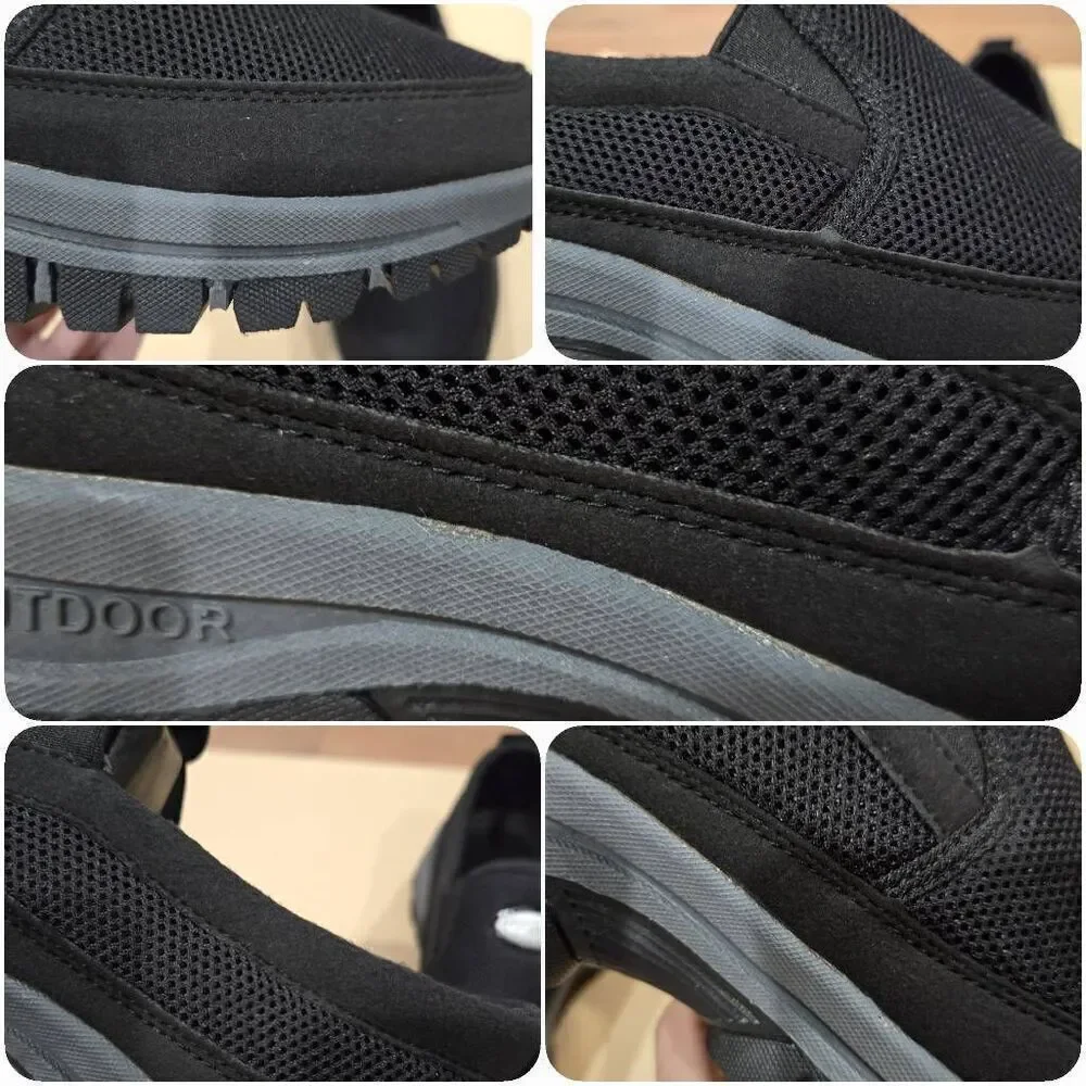 Slip-on Canvas Loafers Sport Shoes(F029)-Size 8.5 for Men